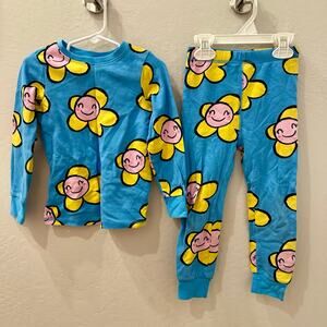 Next Blue Smiley Flowers Pajamas